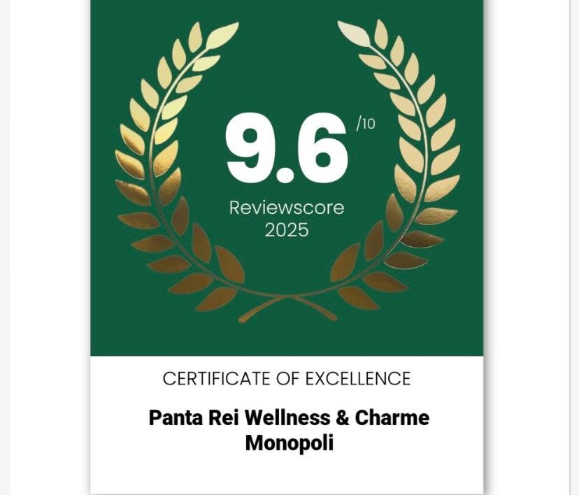 شقة Panta Rei Wellness & Charme مونوبولي المظهر الخارجي الصورة